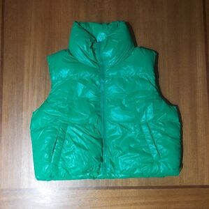 AUTOMENT Women's Padded Down Vest Puffer Crop Sleeveless Jacket